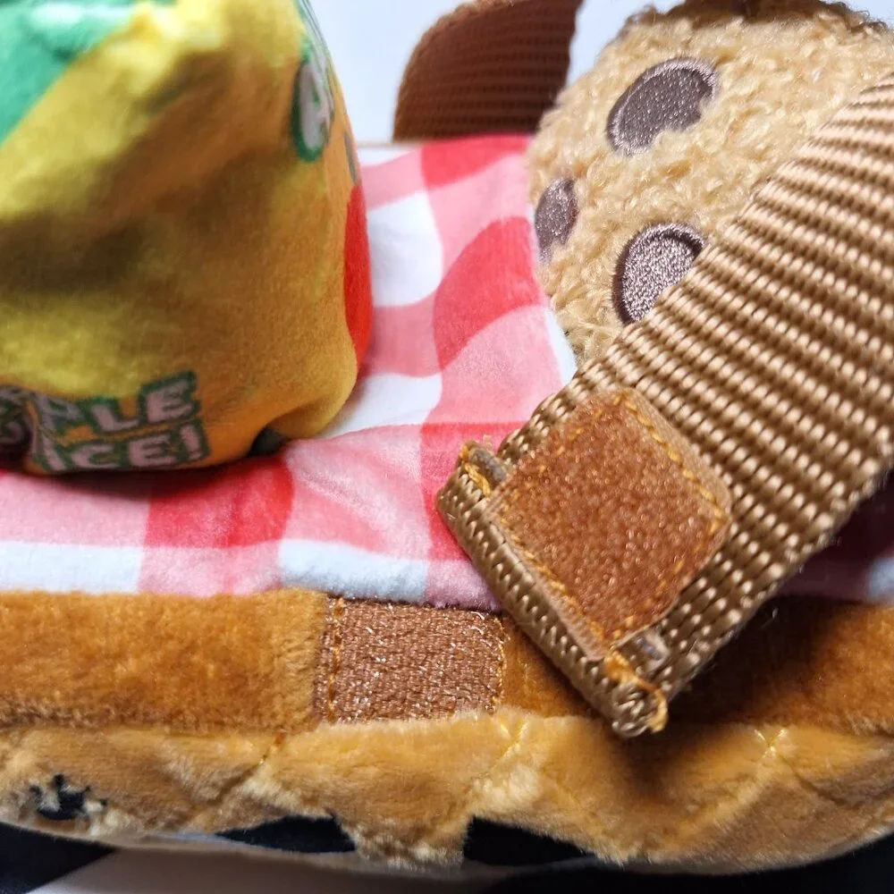 NWT Bark Quick Lick Picnic Dog Toy XS-S